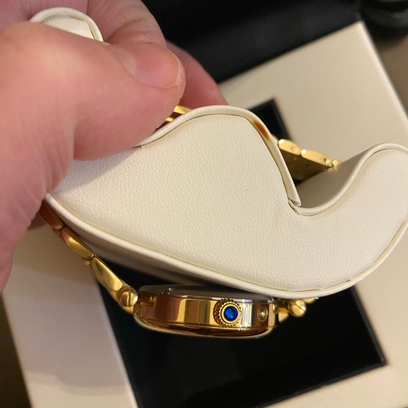 GV2 Gevril Florence Wrist Watch Women Diamond Gold Tone Bracelet Limited Edition main image 6